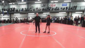 114 lbs Round Of 16 - Devora Sosa, Monroe Woodbury vs Gianna Cruz, Ursuline