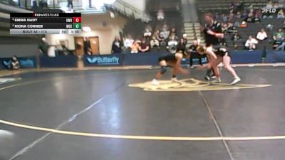 110 lbs Cons. Round 3 - Kiona Conner, McKendree University vs Emma Hady, Wisconsin - Oshkosh