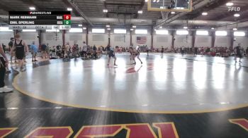 155 lbs Round 1 (12 Team) - Mark Rebmann, Mat Assassins Black vs Emil Sperling, Bethlehem Catholic