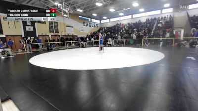 120 lbs Consi Of 8 #2 - Stefan Cernatescu, Glastonbury vs Raidon Yang, Enfield