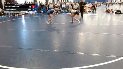 117 lbs Quarterfinal - Shea Reisel, Unattached vs Gable Hemann, Wartburg