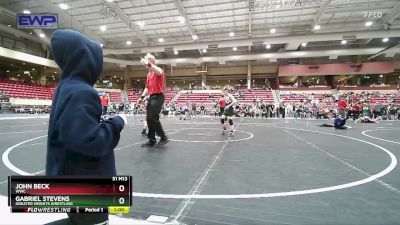 95 lbs Cons. Round 5 - John Beck, WWC vs Gabriel Stevens, Greater Heights Wrestling