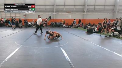 84 lbs Round 5 (6 Team) - Cameron Smith, Kardiac Kidz vs Nolan Berasi, Neighborhood Wrestling
