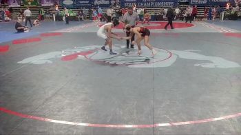 D 1 120 lbs Cons. Semi - Jesse Maneckshaw, East Ascension vs Braden Sellers, Fontainebleau