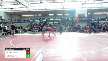 285 lbs Consolation - Nicholas Ebrahimi, Berlin vs Jon DaSilva, Newtown