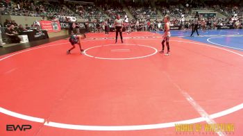52 lbs Round Of 32 - Kyan Keys, MilLard South Wrestling Club vs Liam Torres, DCWA