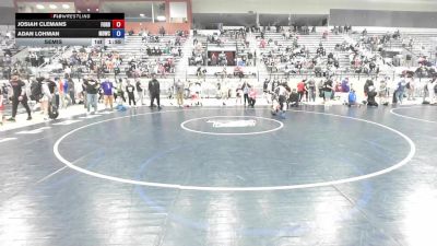 96 lbs Cons. Round 1 - Josiah Clemans, FordDynastyWrestlingClub vs Adan Lohman, Mat Demon Wrestling Club