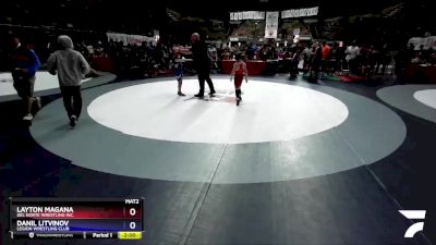 71 lbs 7th Place Match - Layton Magana, Del Norte Wrestling Inc. vs Danil Litvinov, Legion Wrestling Club