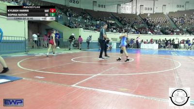 101 lbs Consi Of 32 #2 - Laityn Williamson, Bridge Creek Wrestling vs Zoey Horne, Ponca City LadyCat Wrestling