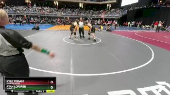 5A 215 lbs Cons. Round 1 - Ryan Lofgren, Amarillo vs Kyle Tisdale, Leander Rouse
