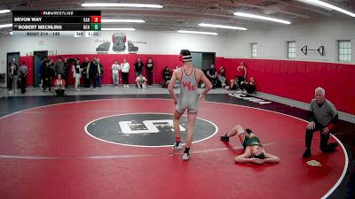 145 lbs Cons. Round 1 - Robert Mechling, Bethlehem Center Hs vs Devon Way, Corry Area Hs
