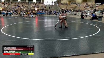 145 lbs Cons. Round 3 - Walker Hobbs, Cheatham County Wrestling Club vs Trey Rogers, Williamson Co Wrestling Club