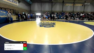 163 lbs Round Of 32 - Jakeb Snyder, Bixby (OK) vs Brendan Young, Erie (CO)
