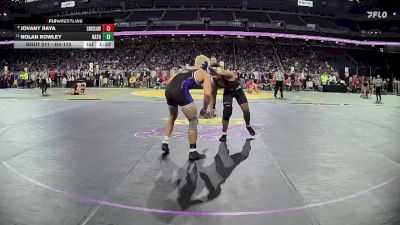 D4-175 lbs Quarterfinal - Jovany Raya, Eau Claire vs Nolan Rowley, Bath