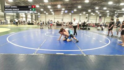 195 lbs Rr Rnd 2 - Wyatt Sowell, BDTC2 - HSB vs Michael Runkle, Buffalo Valley Red - HSB