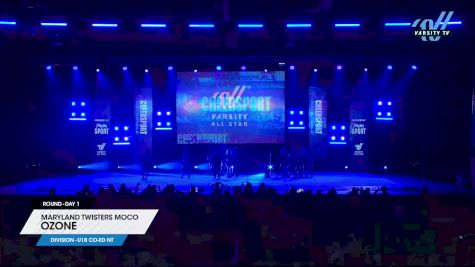 Maryland Twisters MoCo - Ozone [2025 L6 U18 Co-ed NT Day 1] 2025 CHEERSPORT National All Star Cheerleading Championship