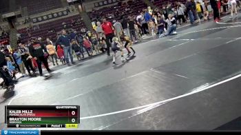 45 lbs Quarterfinal - Kaleb Millz, Pomona Elite (PWCC) vs Braxton Moore, Nebraska