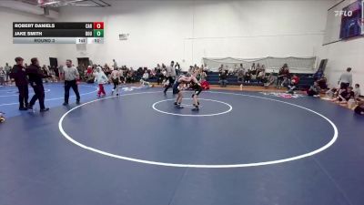 94-97 lbs Round 3 - Robert Daniels, Carey Jr High vs Jake Smith, Douglas Middle School