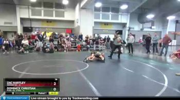 76 lbs Round 3 (6 Team) - Dominick Christian, MJWL All Stars vs Zac Hartley, Ranger WC