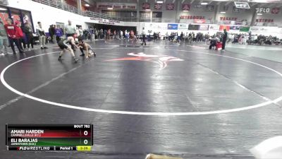 125 lbs Cons. Round 4 - Eli Barajas, Jamestown (N.D.) vs Amari Harden, Campbellsville (Ky.)