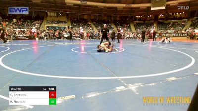 100 lbs Semifinal - Elissa Cruz, Scrap Yard Training vs Kenlynn Nau, Beaverton