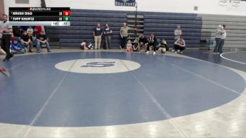 70 lbs Cons. Round 5 - Tuff Shurtz, Declo Stingers vs Krush Dias, Shootbox Rigby