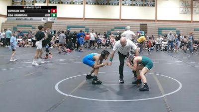 72 lbs Round 1 - Esa Hannigan, All I See Is Gold Academy vs Edward Lee, PA