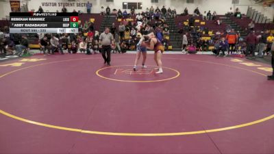 235 lbs 3rd Place Match - Rebekah Ramirez, Lockport vs Abby Radabaugh, Buckhannon-Upshur
