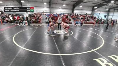 215 lbs Round 1 (16 Team) - Drew Liebentritt, Broomfield vs Donavon Farrell, Berthoud