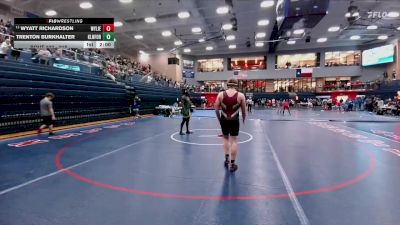 215 lbs Champ. Round 1 - Wyatt Richardson, Wylie vs Trenton Burkhalter, Klein Forest