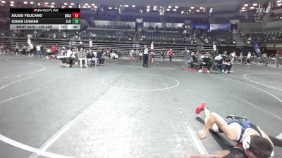 105 lbs Final - Julius Felicano, Dragon Rtc vs Jonas Lusker, Elite NJ