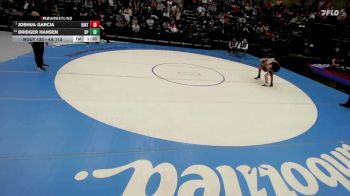 4A 113 lbs Quarterfinal - Joshua Garcia, Uintah vs Bridger Hansen, Deseret Peak