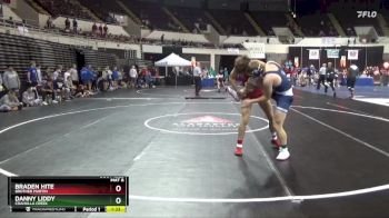 150 Elite Varsity Champ. Round 1 - Danny Liddy, Coahulla Creek vs Braden Hite, Brother Martin