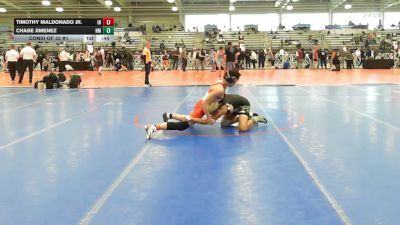 132 lbs Consi Of 32 #1 - Timothy Maldonado Jr., IN vs Chase Jimenez, NM