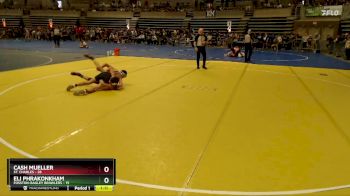 100 lbs Cons. Round 1 - Cash Mueller, St. Charles vs Eli Phrakonkham, Fosston-Bagley Brawlers