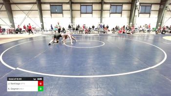 285 lbs Consi Of 16 #2 - Juan Santiago, Springfield vs Kolton Gagnon, Wesleyan