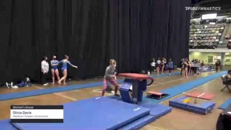 Olivia Davis - Women's Group, Madtown Twisters Gymnastics - 2021 Women's Xcel Region 4 Championships