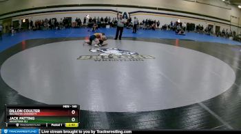 165 lbs Cons. Round 3 - Dillon Coulter, Rochester University vs Jack Patting, Augustana (IL)