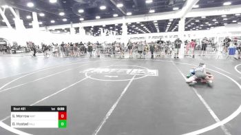 72 lbs Consi Of 8 #2 - Skylar Morrow, Mat Demon WC vs Dakota Hystad, Falls Academy