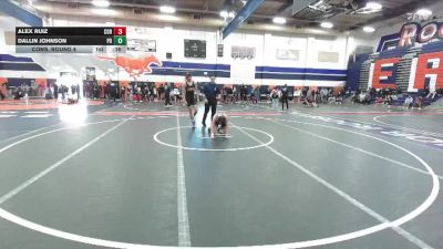 120 lbs Cons. Round 4 - Alex Ruiz, Corona vs Dallin Johnson, Palm Desert