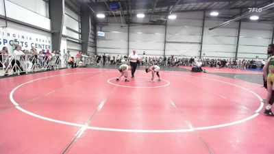 95 lbs Rr Rnd 1 - Michael Valdes, 4M Strength - MS vs Carson Brown, Great Bridge Wrestling Club - MS