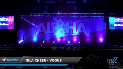 Gila Cheer - Vogue [2022 L2 Performance Recreation - 14 and Younger (NON) 03/05/2022] 2022 Aloha Phoenix Grand Nationals