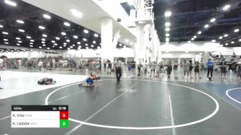 62 lbs Consi Of 8 #1 - Angel Villa, Denning WC vs Kruz LaSalle, Havre WC