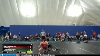 72 lbs Round 1 (8 Team) - Luke Donahue, Donahue Black vs Bruce Fowler, Olympia