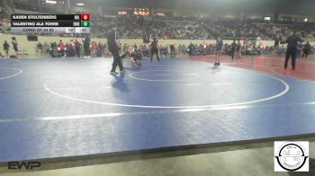 118 lbs Consi Of 64 #2 - Kaden Stoltenberg, Bartlesville vs Valentino Ala Torre, Enid Junior High