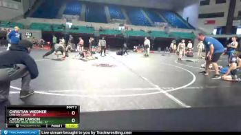105 lbs Semis (4 Team) - Christian Wiedner, Cane Bay Cobras vs Cayson Carson, Eastside Youth Wrestling