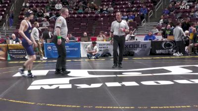 114 lbs First Round - Will Edwards, West Branch vs Braiden Lotier, Bishop McDevitt
