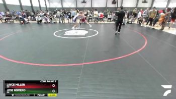 132 lbs Cons. Round 2 - Jayce Miller, OR vs Jose Romero, OR