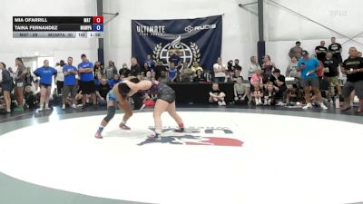 66 kg Semifinal - Mia OFarrill, Mat Demon - W vs Taina Fernandez, MGW Monkey Business - W