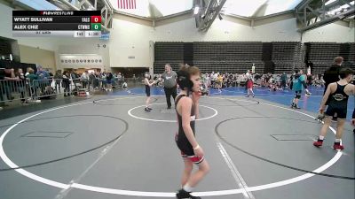 57 lbs Rr Rnd 6 - Wyatt Sullivan, Falcons Wrestling Club vs Alex Chiz, CT Refinery